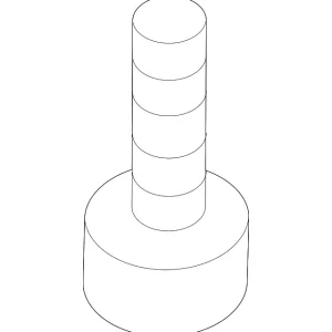 Engine Coolant Reservoir Screw - Mazda (9979-10-6209)