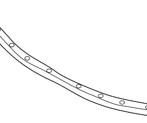 Front Weather-Strip - Mazda (B30D-56-770A)