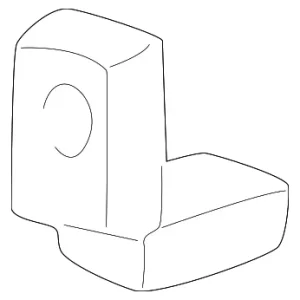 A/C Condenser Mount - Mazda (ZZP0-61-494)