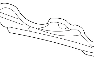 Instrument Panel Reinforcement - Mazda (ZZM0-61-823)
