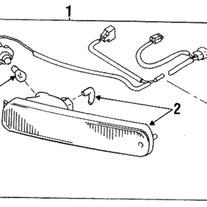 Socket Clip - Mazda (UB59-67-121)