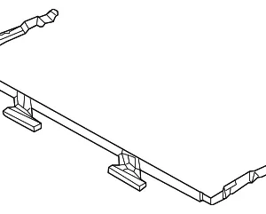 Sunroof Deflector - Mazda (BP4M-69-880B)