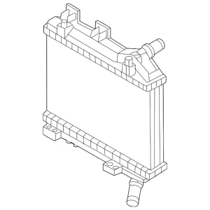 Radiator - Mazda (T301-15-200A)
