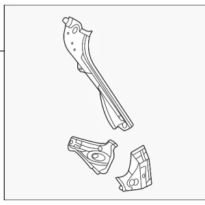 Body D-Pillar - Mazda (DGH9-70-44XA)