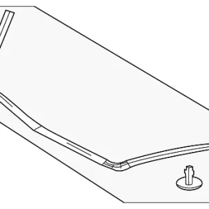 Front Weather-Strip - Mazda (BBN6-56-770A)