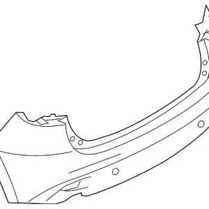 Bumper Cover - Mazda (BANE-50-221A-9U)