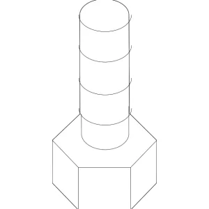 Bushing Bolt - Mazda (9YA0-21-20K)