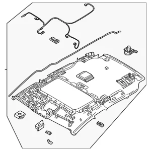 Ceiling Top - Mazda (DGJ9-68-03ZH-75)