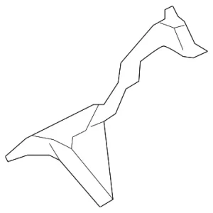 Mount Bracket - Mazda (BP4K-53-5DXB)