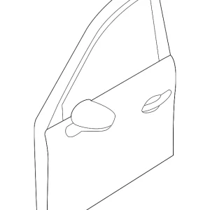 Body (L) Front Door - Mazda (KBY0-59-02XF)