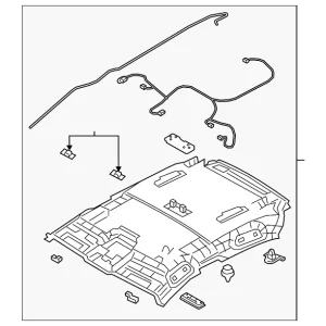 Ceiling Top - Mazda (BFWT-68-03ZE-06)