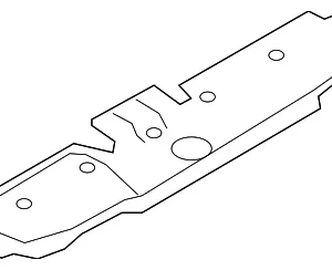 Bumper Splash Shield - Mazda (BDTS-50-C51B)