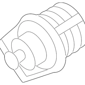 Engine Coolant Thermostat - Mazda (ZZP3-15-171)
