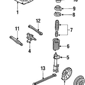Spring Insulator - Mazda (B097-28-110)