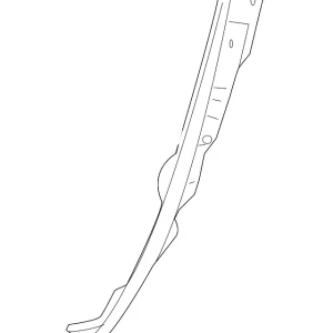 Body C-Pillar Trim Panel - Mazda (BBN9-68-770A-02)