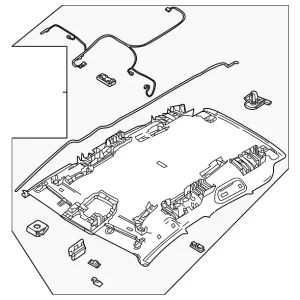 Ceiling Top - Mazda (DGH9-68-03ZF-75)