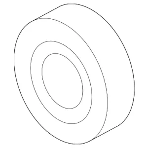 Differential Pinion Bearing - Mazda (9960-68-206)