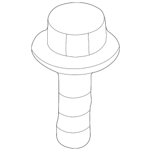 Starter Mount Bolt - Mazda (B6BF-18-401A)