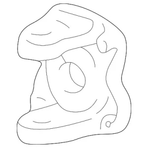 Drive Shaft Flange Yoke - Mazda (1F70-25-021)