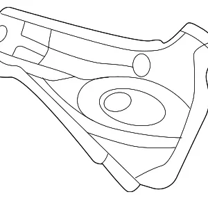 Plate(R) Corner - Mazda (DGH9-70-481A)