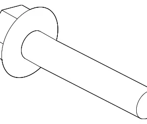Strut Bolt - Mazda (9YA0-2A-205)