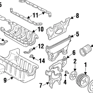 Stiffener - Mazda (BP09-10-436)
