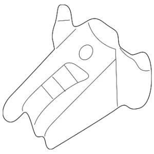 Bumper Bracket - Mazda (B25R-53-89X)
