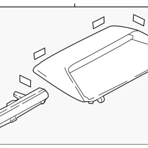 Lamp Stop - Mazda (GHK1-51-580E)