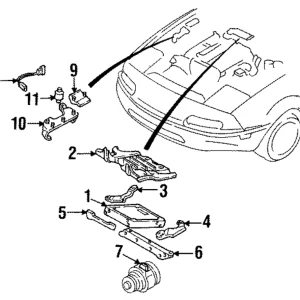 Computer Cover - Mazda (B65K-18-88Z)