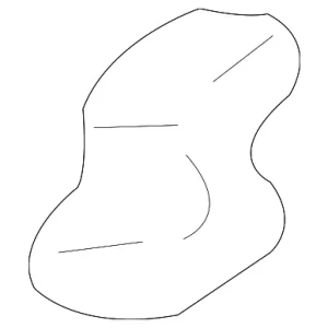 Glove Box Door Striker - Mazda (ZZP0-64-101)