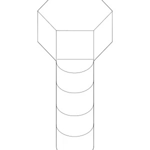 Engine Mount Bolt - Mazda (9YA0-21-21J)