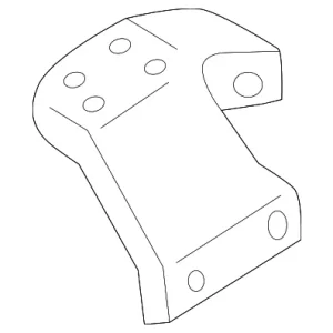 Bumper Cover Bracket - Mazda (B25D-52-124A)