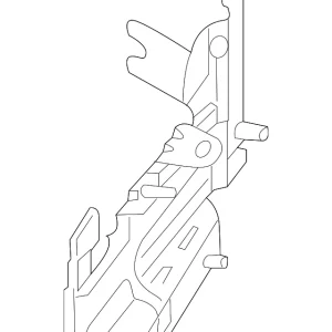 Blind Spot Detection System Warning Sensor Bracket - Mazda (BFD2-67-Z1X)