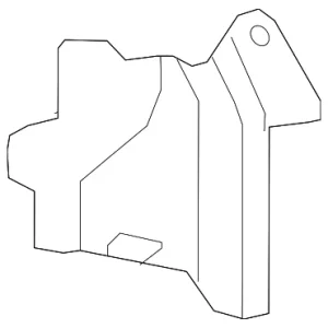 Blind Spot Detection System Warning Sensor Bracket - Mazda (BHP1-67-ZP1A)