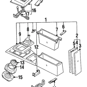 Boot Insulator - Mazda (UB41-64-490)