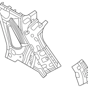 Pillar R In Left-hand - Mazda (DGH9-71-11XC)