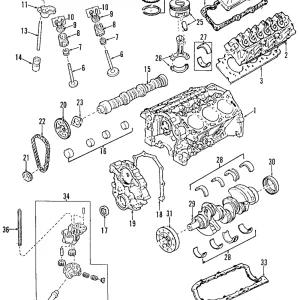 Crankshaft - Mazda (1F61-11-301)