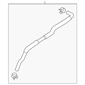 Hose Water - Mazda (FZ21-19-9LXA)