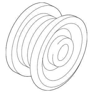 Alternator Pulley - Mazda (1F22-24-530)