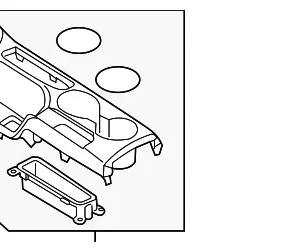 Console Cup Holder - Mazda (D09W-64-43YC-02)