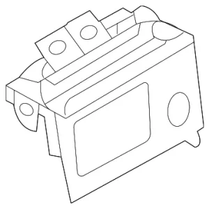 Audio Auxiliary Jack Trim Plate - Mazda (DRVP-64-4A1)