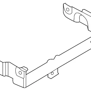 Radio Lower Bracket - Mazda (BHP2-66-9B1B)