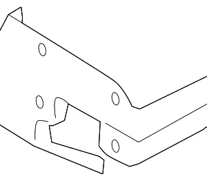 Cv Axle Shaft Carrier Bearing Bracket - Mazda (ZZDC-25-740)