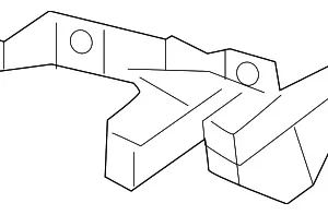 Bumper Cover Bracket - Mazda (BCKN-50-191)