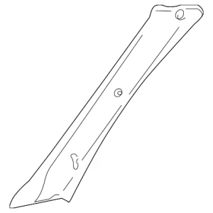 Body A-Pillar Trim Panel - Mazda (T002-68-160A-80)