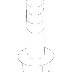 A/C Receiver Drier Bolt - Mazda (D09W-61-457)