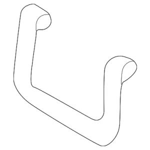Glove Box Door Striker - Mazda (B25G-64-101)
