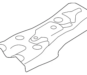Floor Pan Reinforcement - Mazda (D651-53-670A)