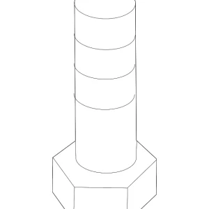 Under Cover Bolt - Mazda (9KDB-00-620)