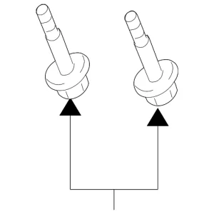 Column Assembly Lower Bolt - Mazda (9XG1-22-507L)